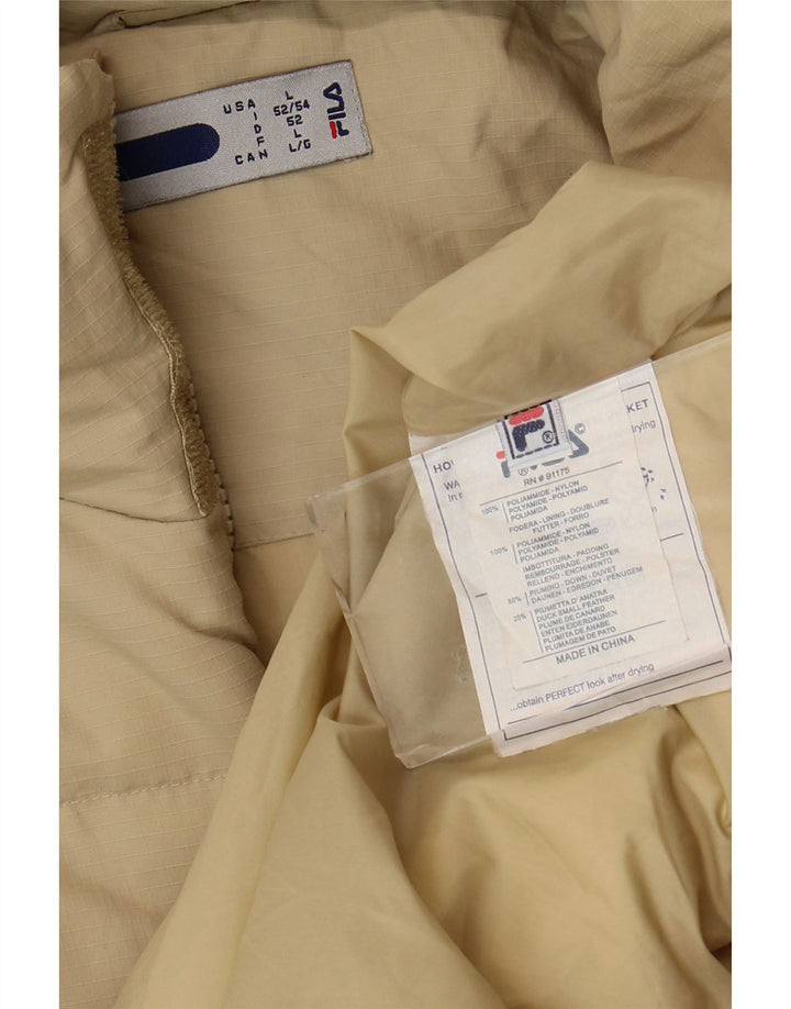 Fila Ανδρικό παλτό UK 40 Large Beige Nylon