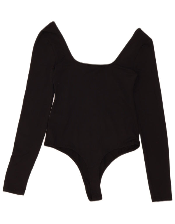 Zara γυναικείο κορμάκι UK 12 Medium Black Polyamide