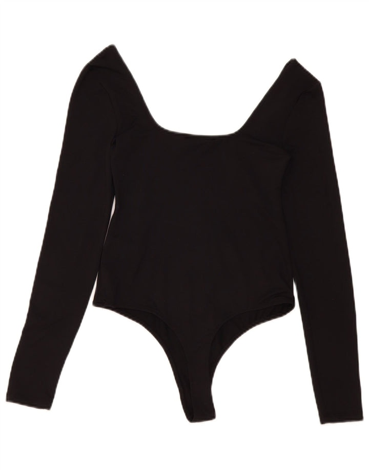 Zara γυναικείο κορμάκι UK 12 Medium Black Polyamide
