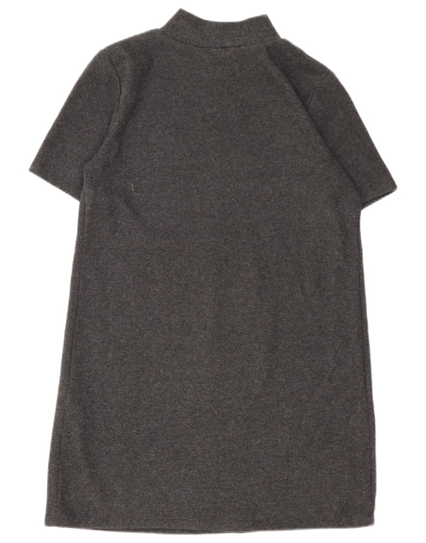 Zara Γυναικείο Jumper Φόρεμα UK 16 Large Grey Polyester