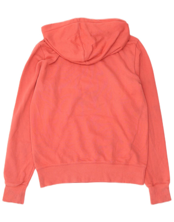 Champion Womens Hoodie Jumper UK 10 Small Pink Cotton