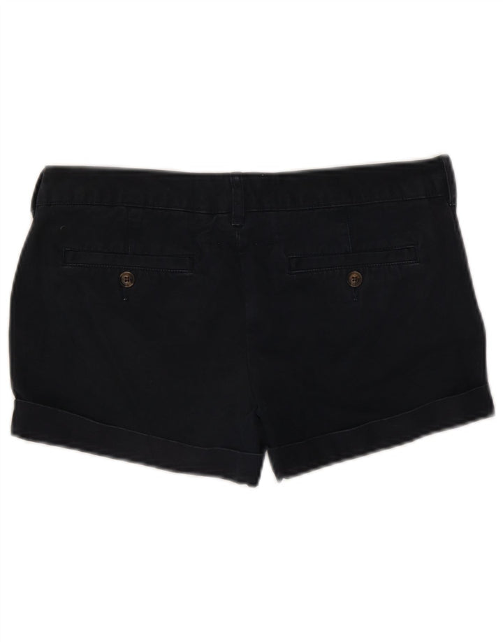 Jack Wills Γυναικείο Hot Παντελόνι UK 10 Small W32 Navy Blue