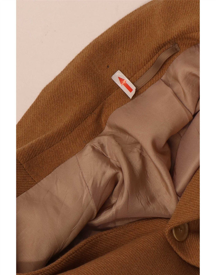 Ανδρικό σακάκι σακάκι Hugo Boss 3 κουμπιών UK 42 XL μπεζ μαλλί
