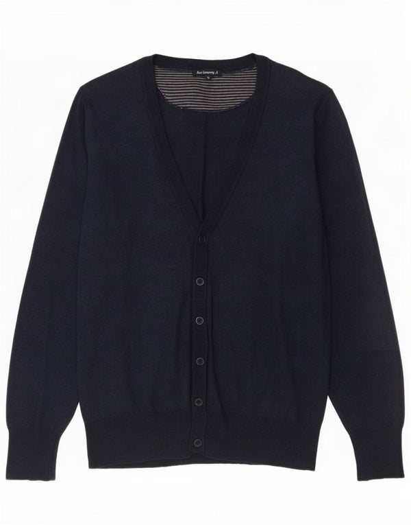 Best Company Ανδρικό πουλόβερ ζακέτα XL Navy Blue Polyamide