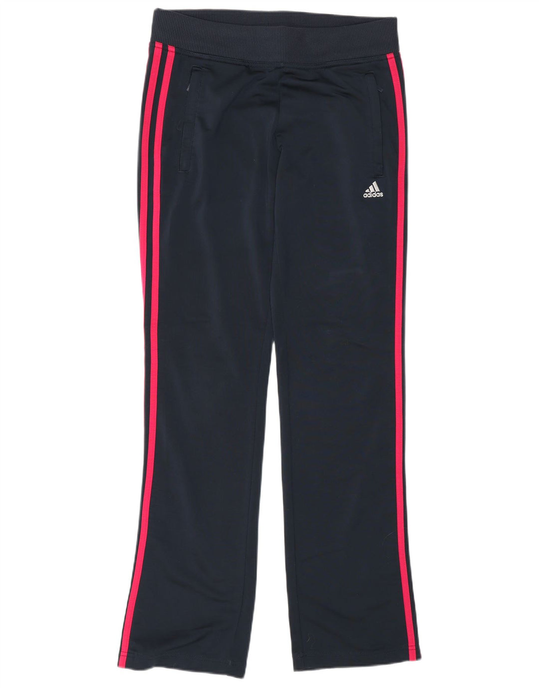 Γυναικεία αθλητική φόρμα Adidas Παντελόνι UK 10 Small Navy Blue Polyester