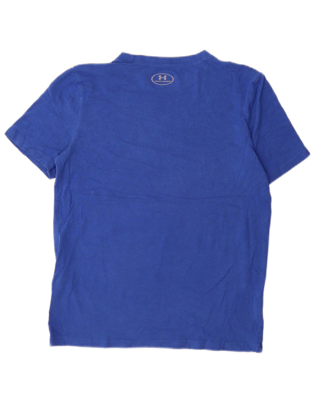 UNDER ARMOUR Κοριτσίστικα φαρδιά μπλουζάκι 11-12 ετών μεγάλο μπλε βαμβακερό