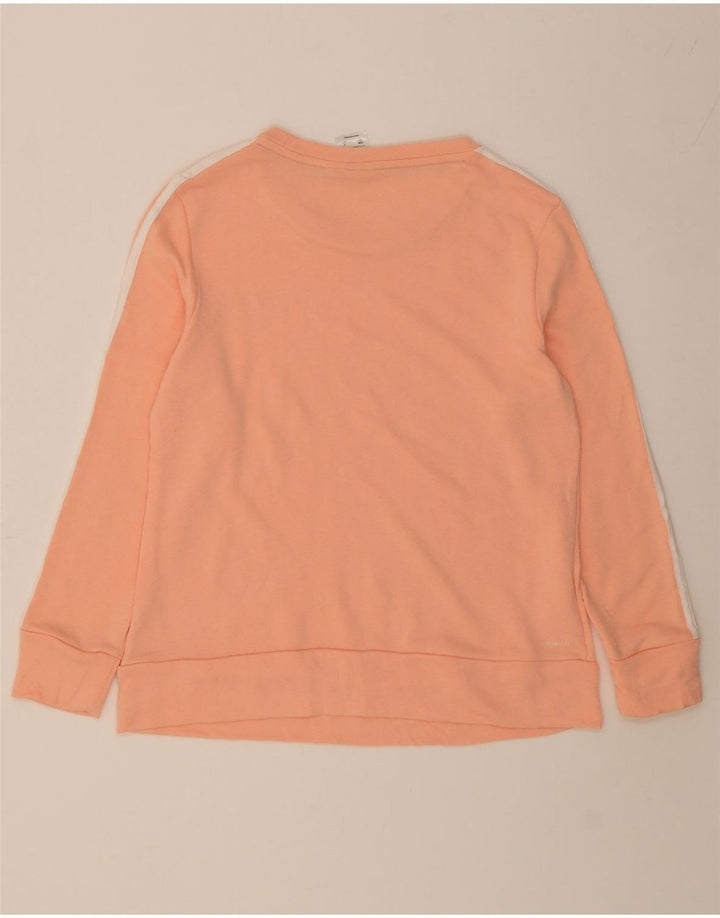 ADIDAS Womens Sweatshirt Jumper UK 12/14 Medium Pink Vintage Adidas and Second-Hand Adidas from Messina Hembry 