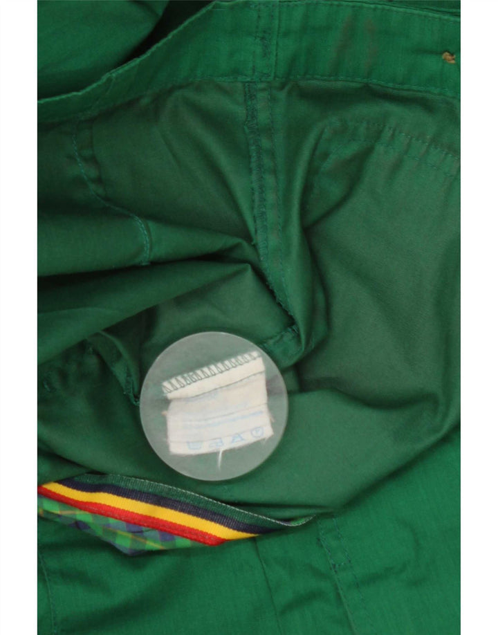 Stratos Mens Bomber Jacket UK 40 Large Green Polyester