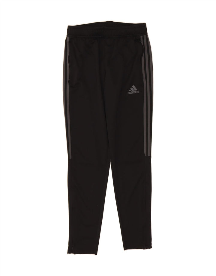 ADIDAS Mens Aeroready Tracksuit Trousers Medium  Black Polyester Vintage Adidas and Second-Hand Adidas from Messina Hembry 