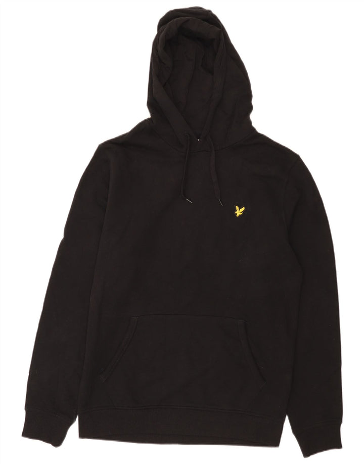 Lyle & Scott Ανδρικό Hoodie Jumper Μεσαίο μαύρο βαμβακερό