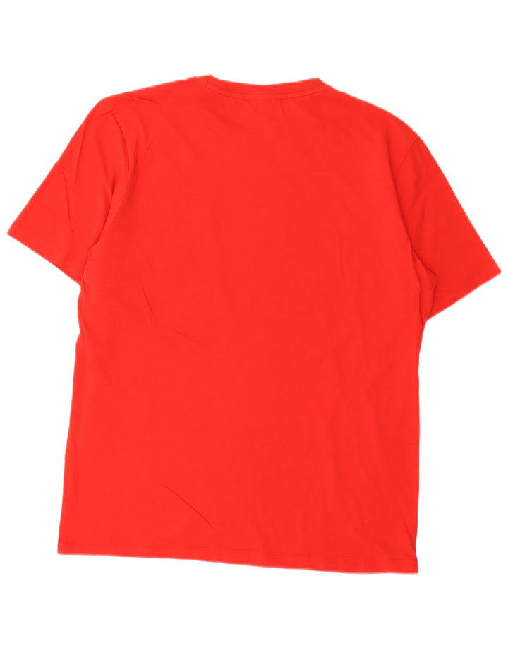 Ανδρικό γραφικό T-Shirt Hugo Boss Top Μικρό κόκκινο