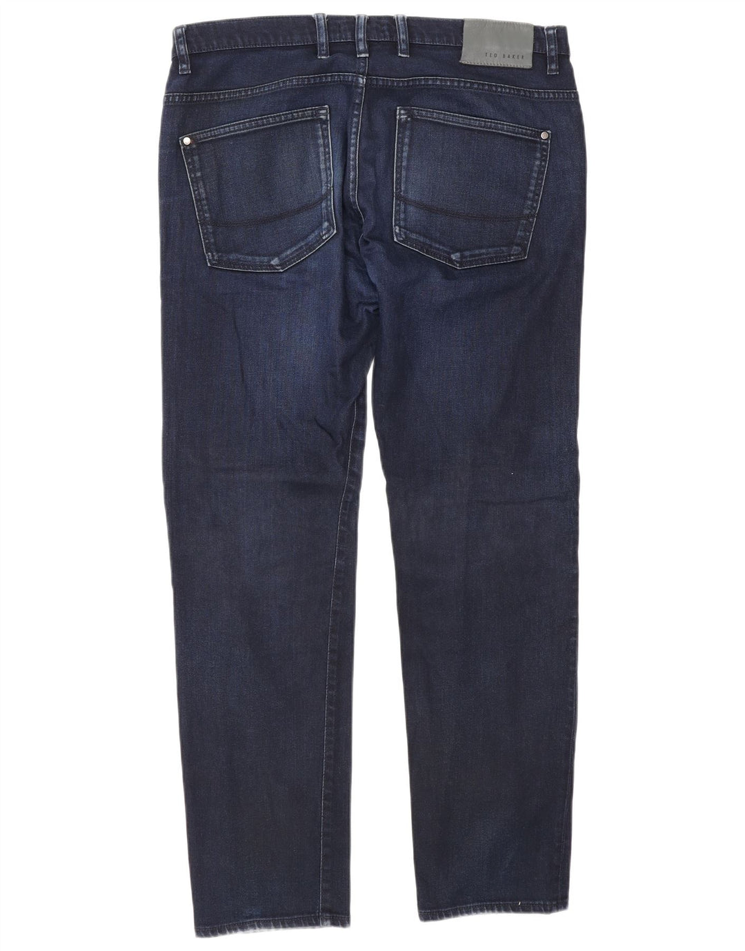 Ted Baker Ανδρικό Slim Jeans W34 L30 Navy Blue Cotton