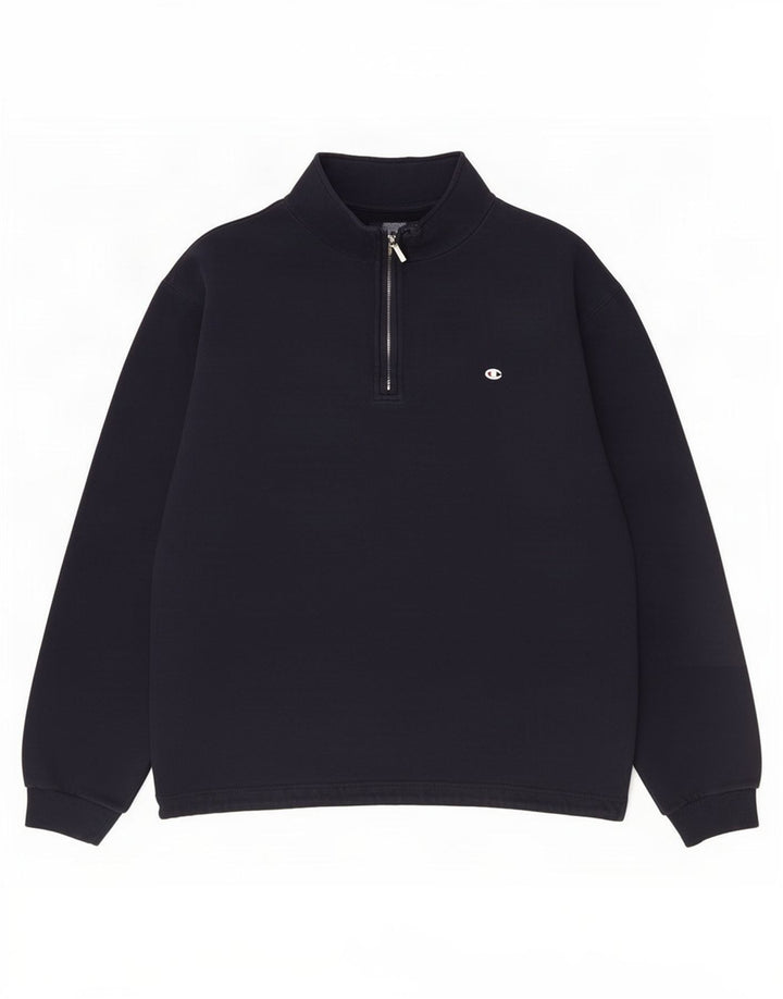 Ανδρικό φούτερ με φερμουάρ Champion, Jumper Large Navy Blue