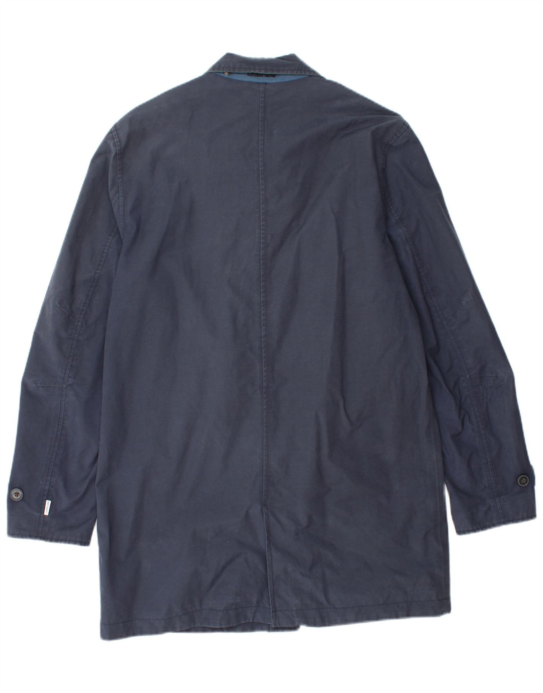 Ανδρικό παλτό αντιανεμικό TIMBERLAND UK 38 Medium Navy Blue Cotton