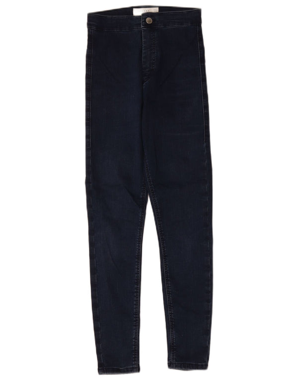 Topshop Γυναικεία Joni Skinny Jeans W26 L26 Navy Blue Cotton