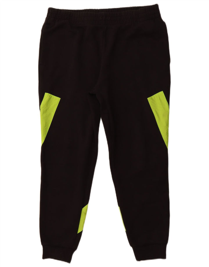 Ανδρική φόρμα ADIDAS Παντελόνι Joggers XL Μαύρο Colourblock Βαμβακερό