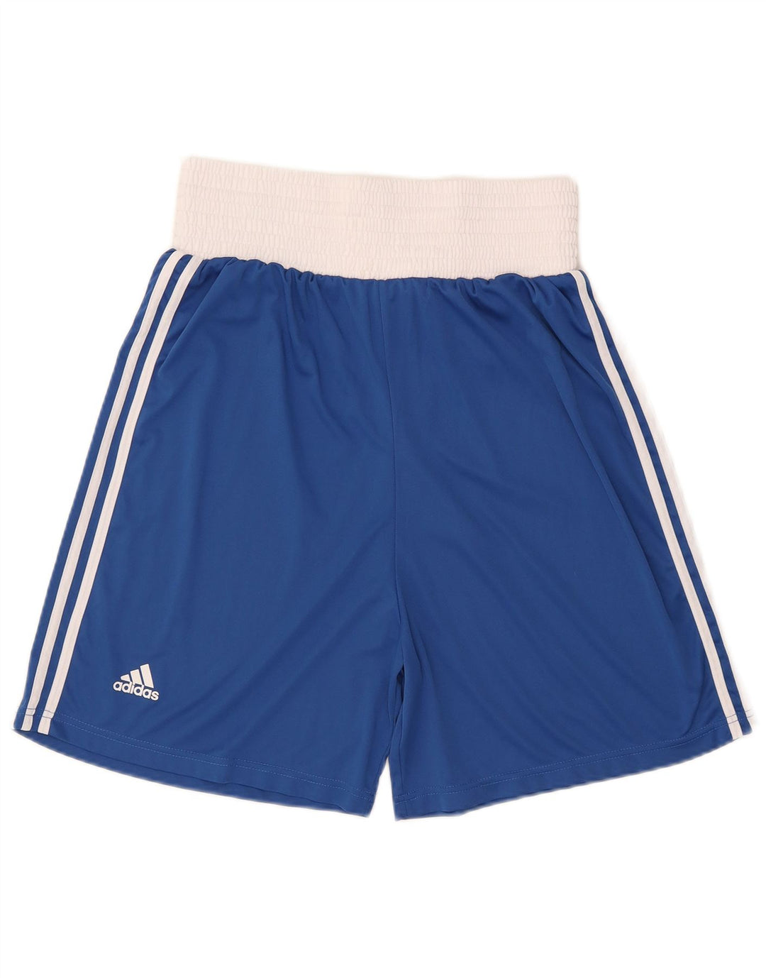 Ανδρικό αθλητικό σορτς πυγμαχίας Adidas με μεγάλο μπλε χρώμα πολυεστέρα