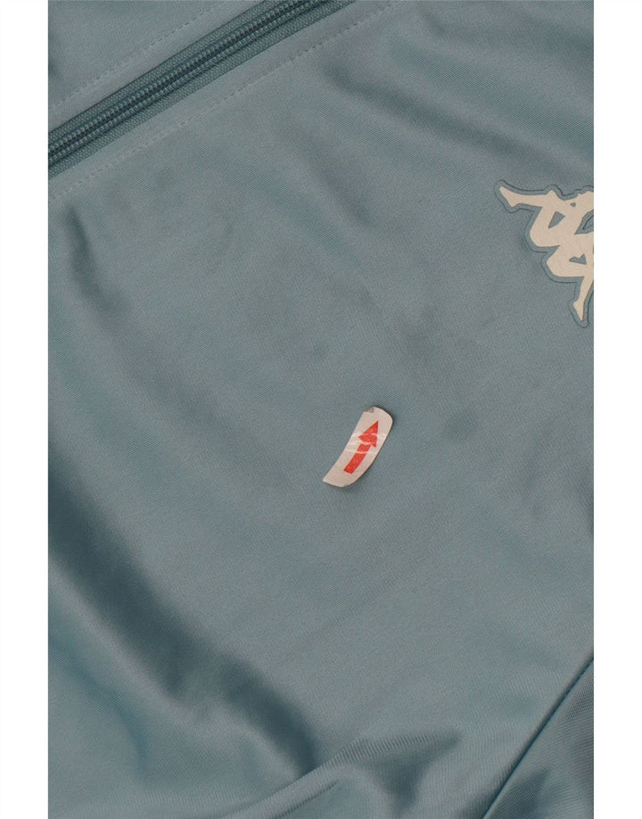 Ανδρική φόρμα γραφικής φόρμας Kappa Top Jacket μεσαίου μπλε χρώματος πολυεστέρας