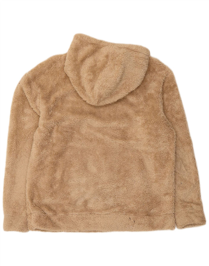 ZARA Ανδρική κουκούλα Fleece Jumper Large Beige