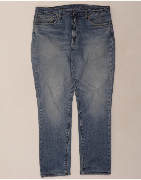 Levi's Mens 511 Slim Jeans W36 L32 Blue Cotton