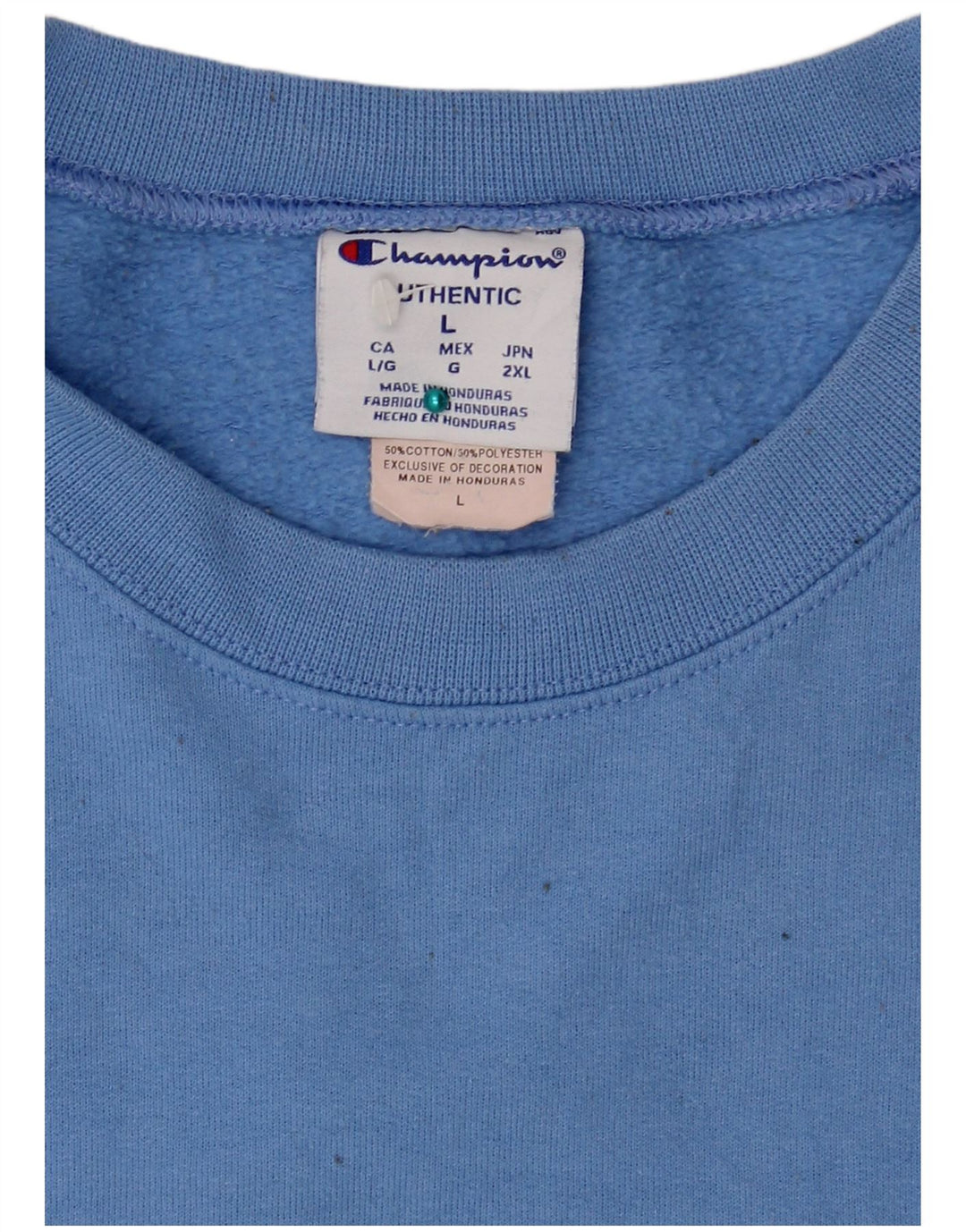 Ανδρικό φούτερ Champion Jumper μεγάλο μπλε βαμβακερό