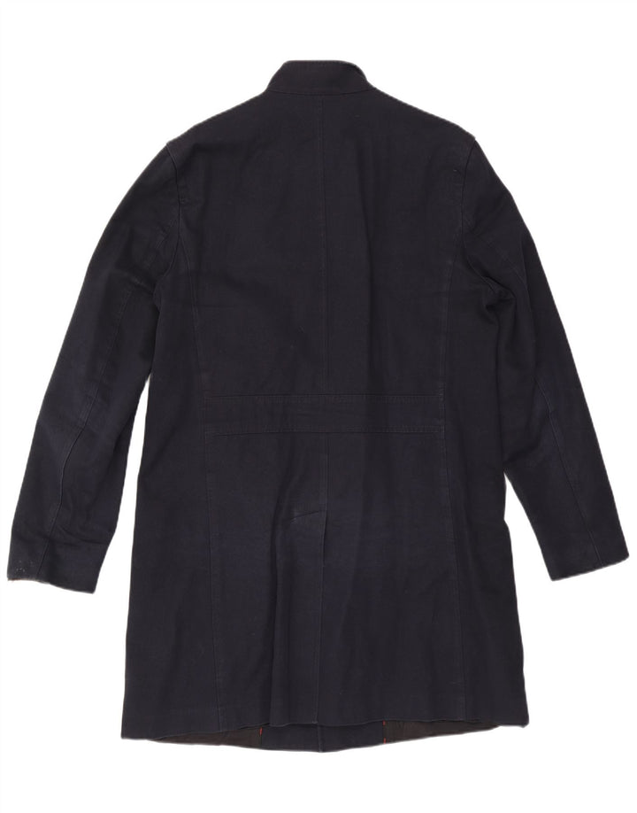 Ανδρικό πανωφόρι Hugo Boss EU 52 XL Navy Blue Cotton