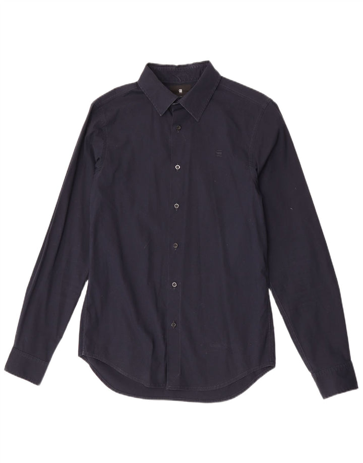 Ανδρικό πουκάμισο G-Star Small Navy Blue