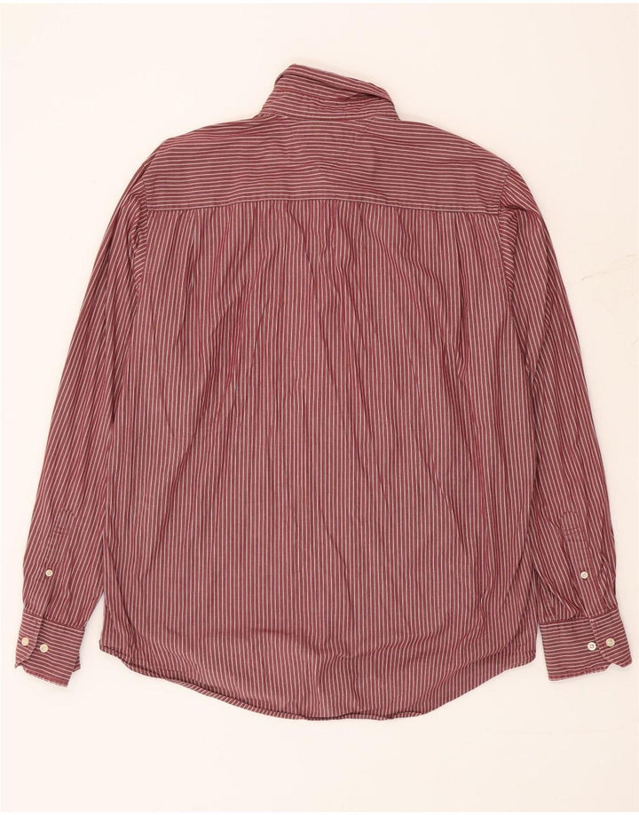 Ανδρικό πουκάμισο Tommy Hilfiger Custom Fit Μεγάλο κόκκινο pinstripe