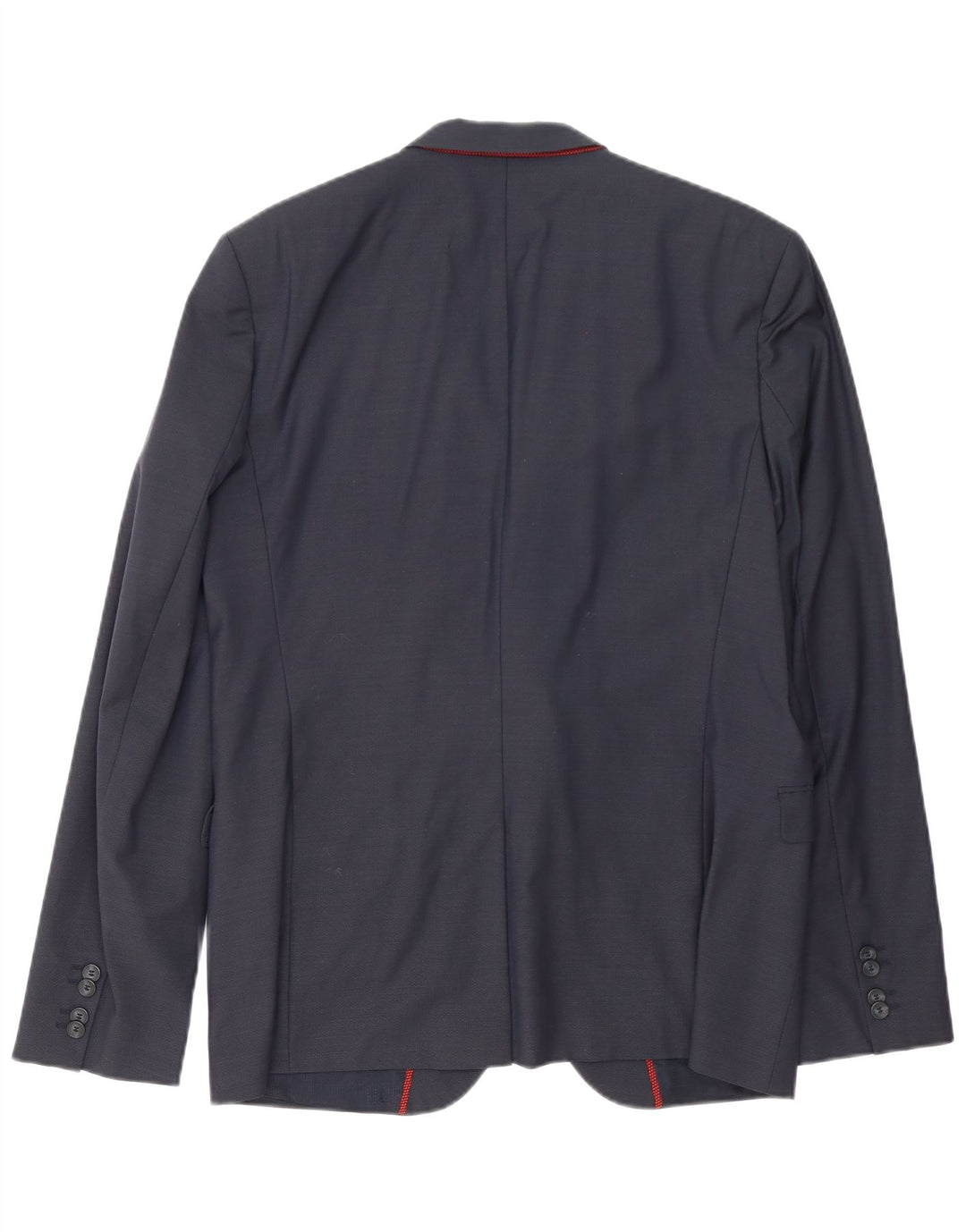 Hugo Boss Ανδρικό σακάκι με 2 κουμπιά UK 54 2XL Navy Blue Wool