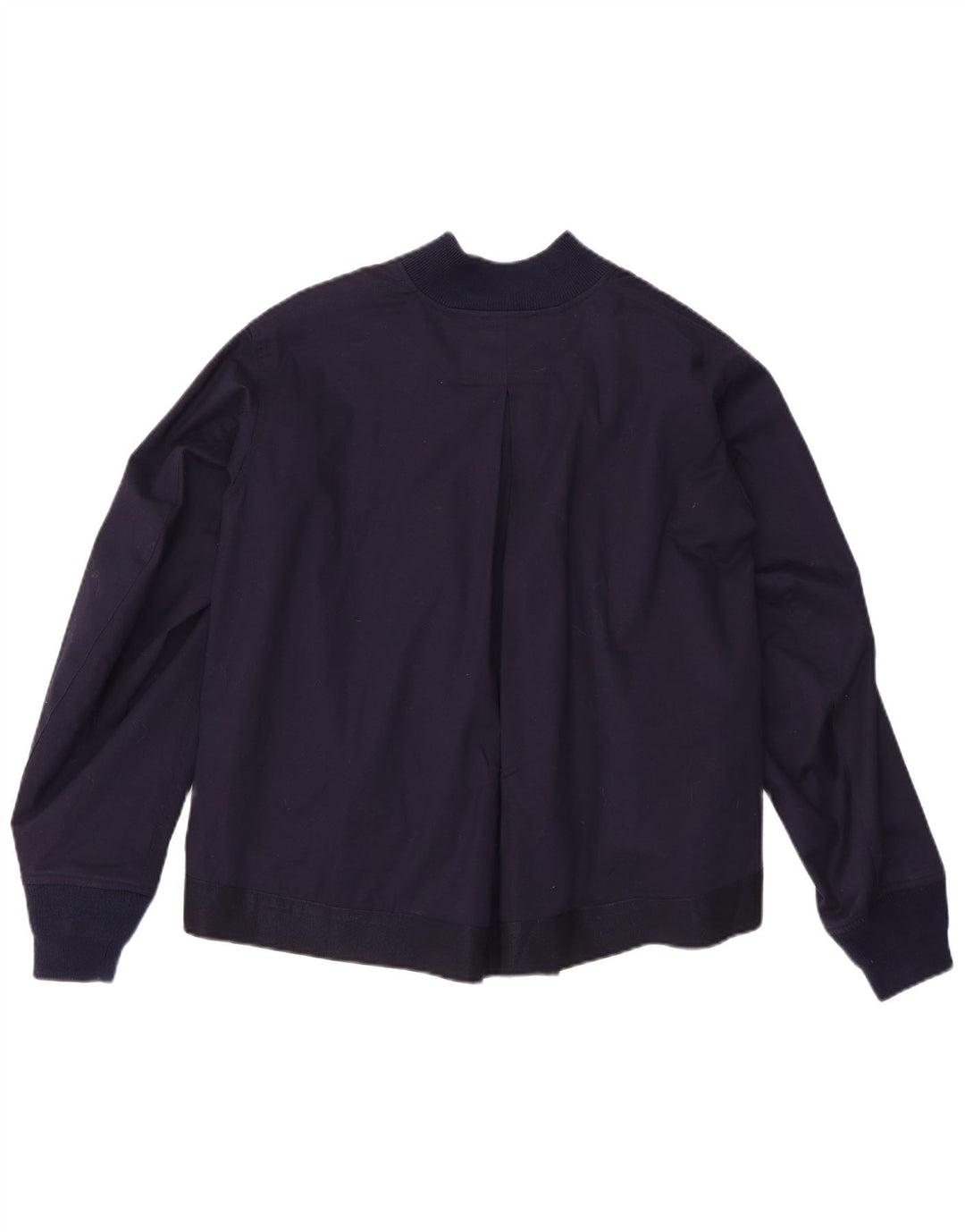 Roberto Collina Ανδρικό Bomber Jacket UK 36 Small Navy Blue Cotton