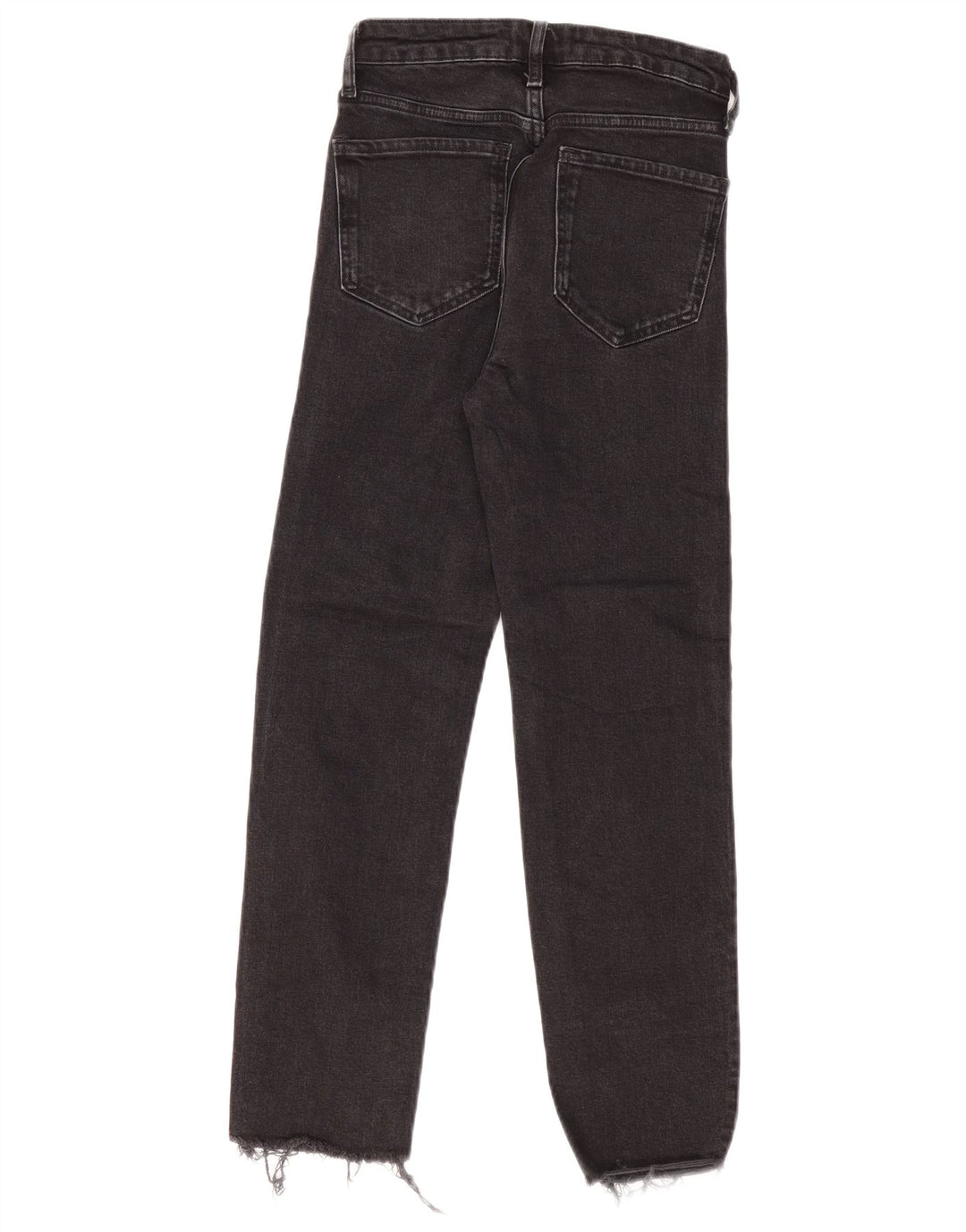 ZARA Γυναικείο ψηλόμεσο τζιν EU 36 XS W26 L27 Μαύρο