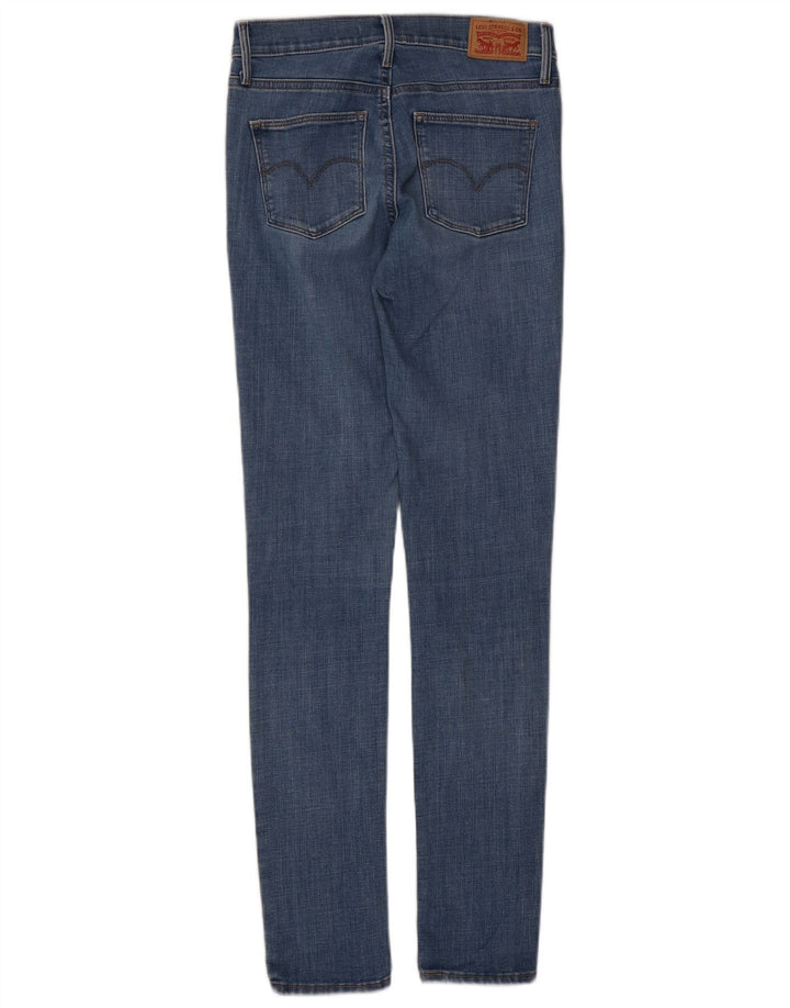 Γυναικείο Slimming Skinny Jeans Levi's W27 L32 Μπλε βαμβακερό