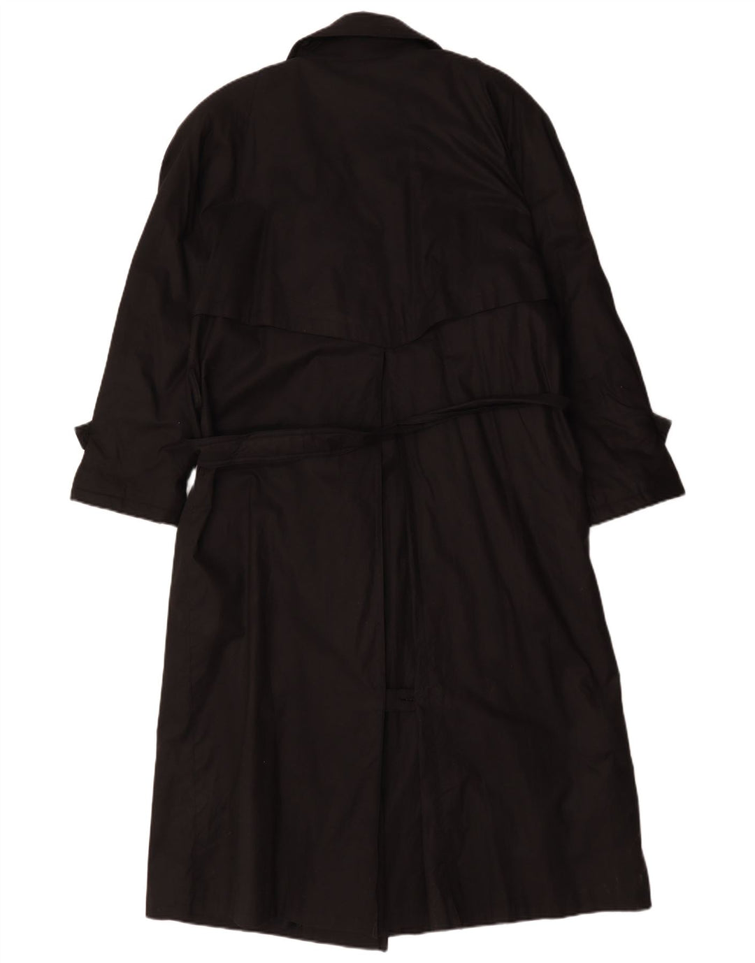 Vintage Γυναικεία Oversized Καμπαρντίνα UK 16 Large Μαύρο