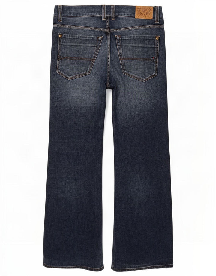 Tommy Hilfiger Ανδρικό Bootcut Jeans W38 L29 Navy Blue Cotton
