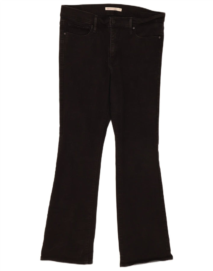 Levi's Womens 315 Shaping Bootcut Jeans W32 L30 Μαύρο βαμβακερό