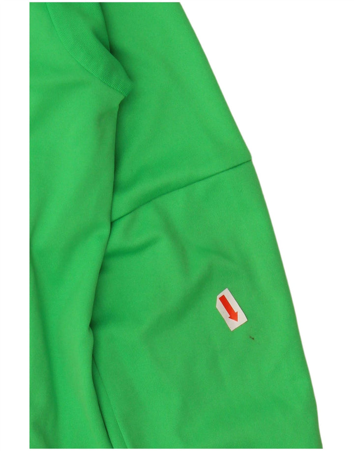 ADIDAS Boys Manchester United Graphic Μακρυμάνικο 9-10 Χρόνια Πράσινο