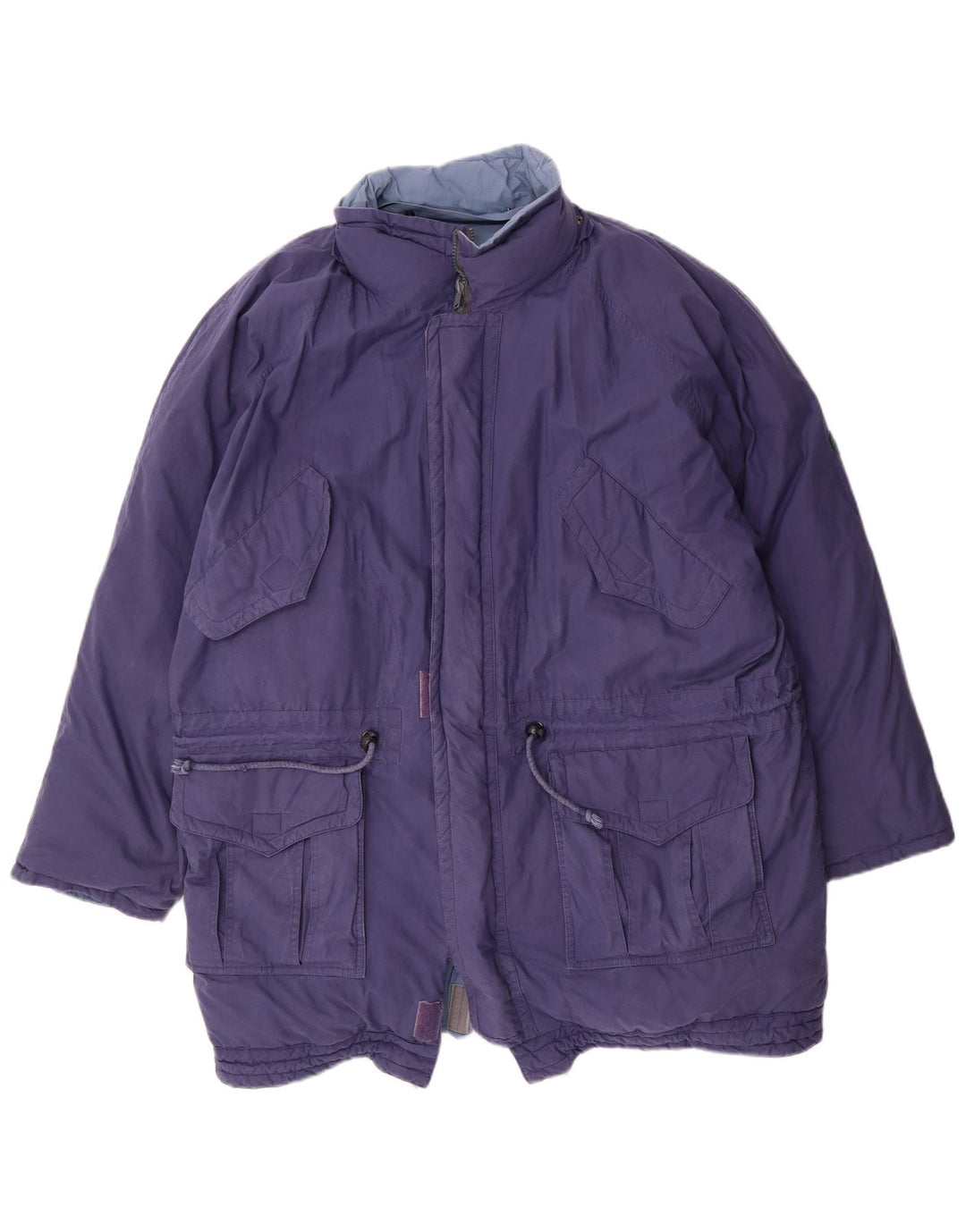 Ανδρικό μπουφάν DIADORA Loose Fit, αναστρέψιμο με επένδυση UK 38 μεσαίο μπλε βαμβακερό