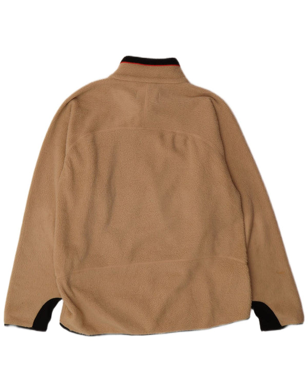 FILA Ανδρικό Fleece Jacket UK 44 2XL Beige Polyester