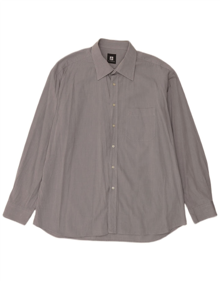 Ανδρικό πουκάμισο Roccobarocco Size 46 18 1/2 2XL Grey