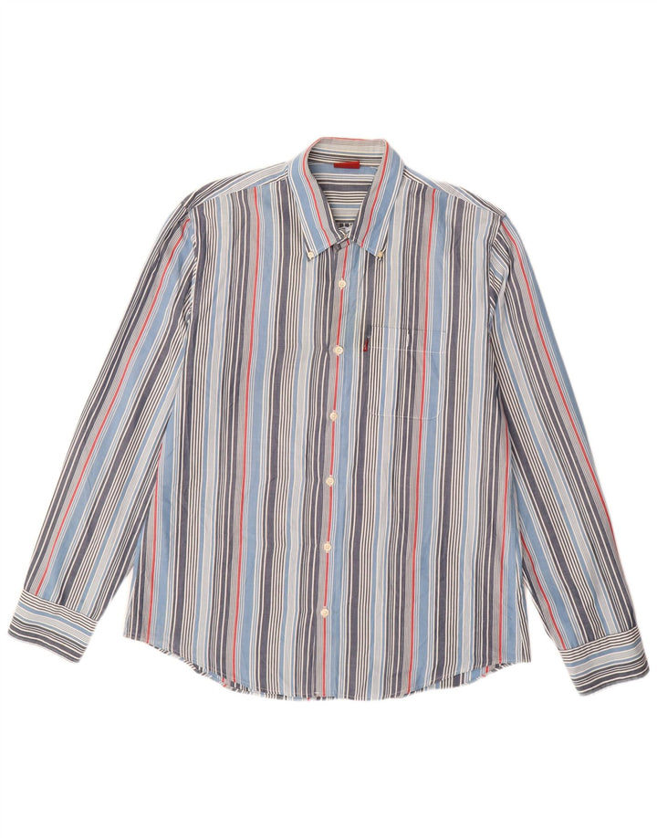 Ανδρικό πουκάμισο LEVI'S XL Μπλε ριγέ βαμβακερό