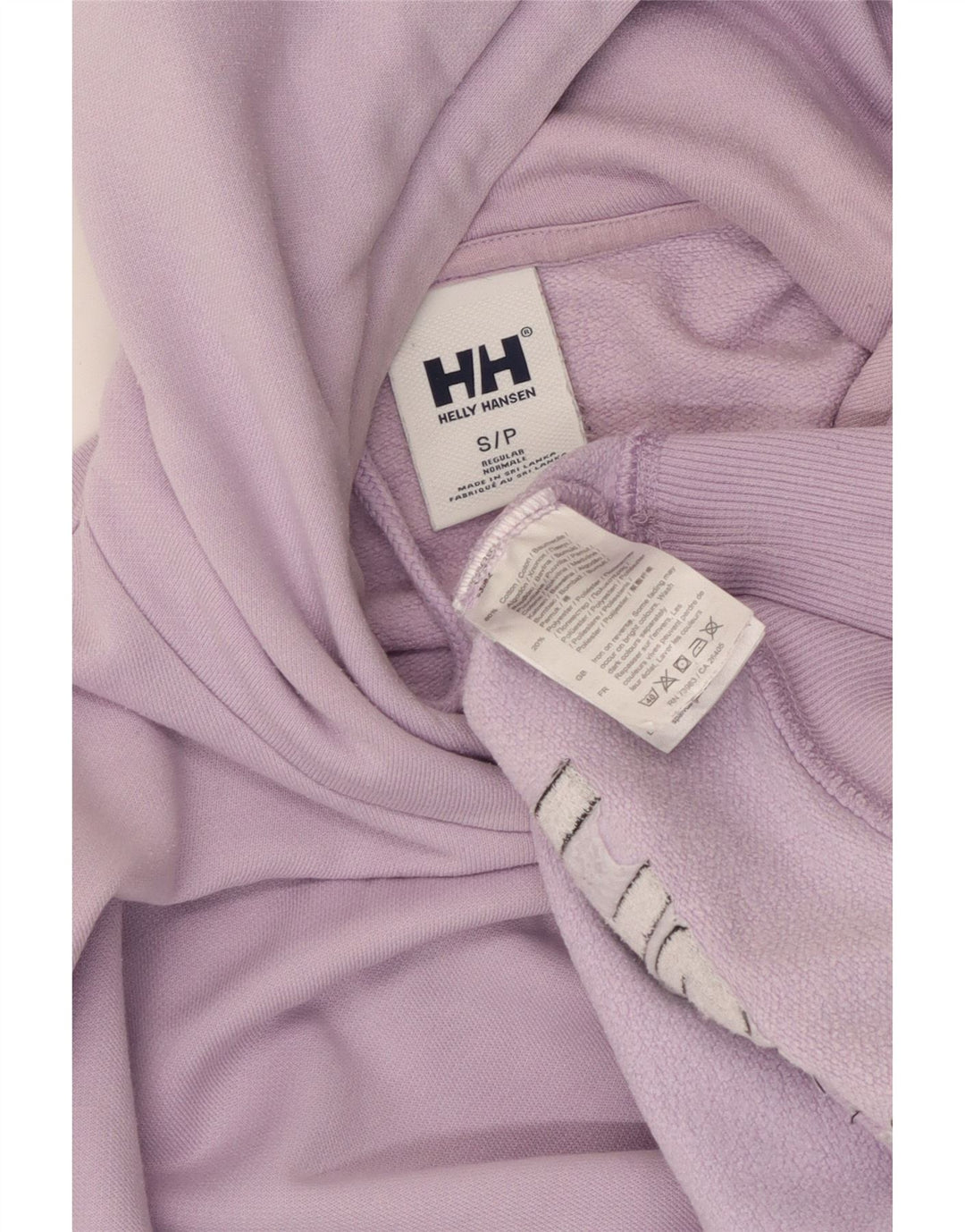 HELLY HANSEN Ανδρική κανονική εφαρμογή, γραφικό μπλουζάκι με κουκούλα, μικρό μωβ βαμβακερό