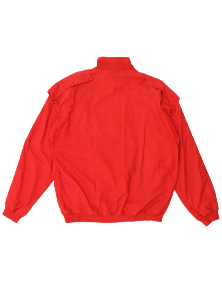 C&A Ανδρικό νέο Fast Military Anorak Jacket EU 48/50 Μεσαίο κόκκινο βαμβακερό