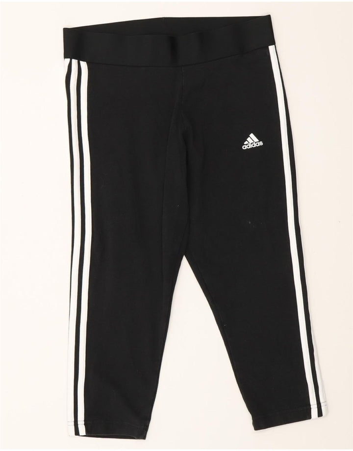 Γυναικείο κολάν ADIDAS Capri UK 12/14 Medium Black
