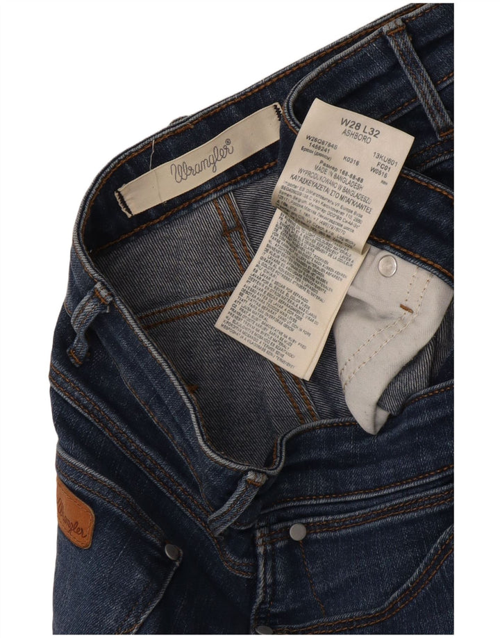 Wrangler Γυναικείο Ashboro Slim Jeans W28 L32 Μπλε βαμβακερό