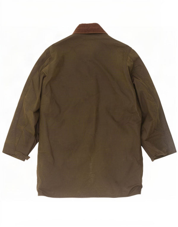 Ανδρικό Μπουφάν Barbour Border Cotton UK 40 Medium Khaki Colourblock
