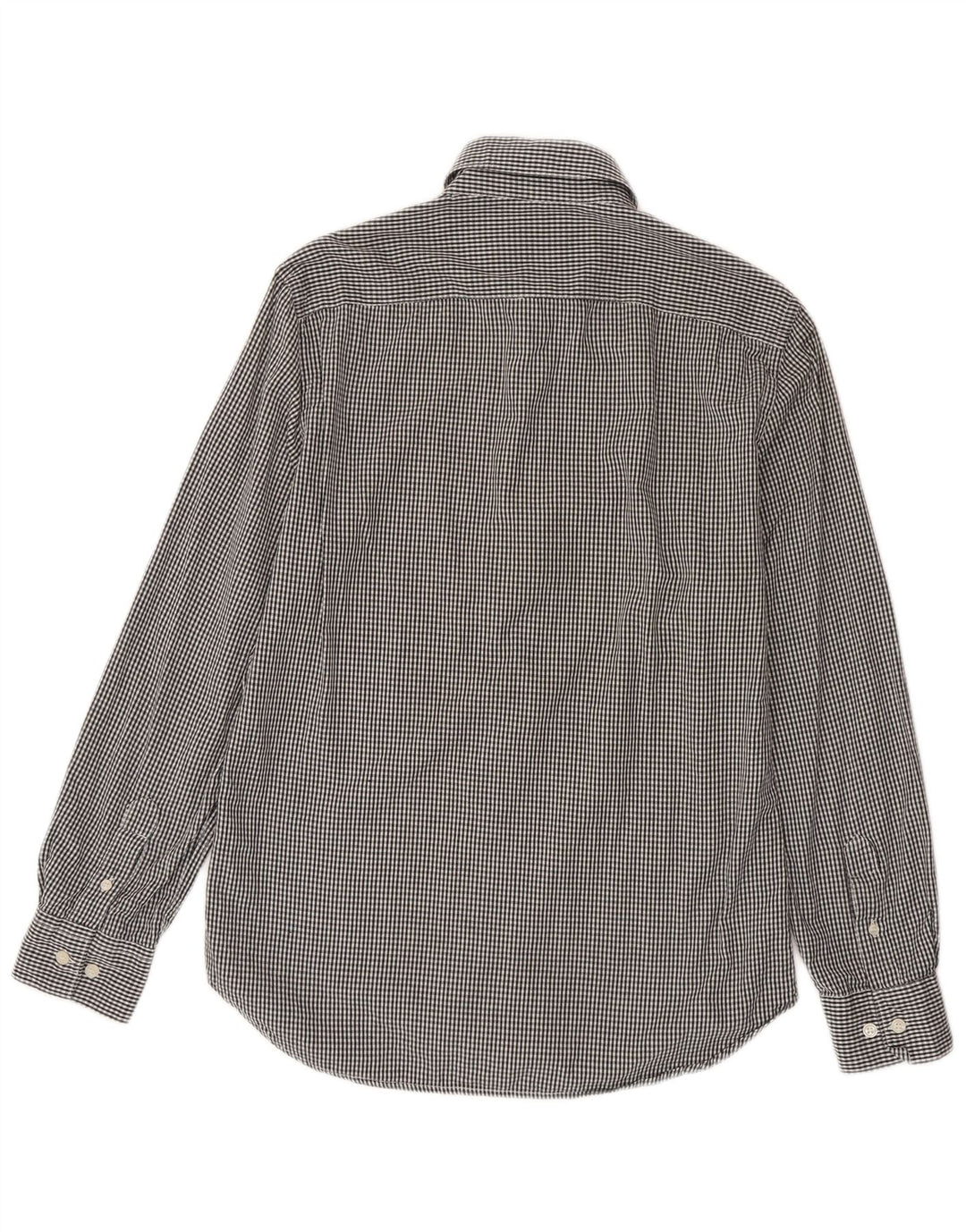 Ανδρικό πουκάμισο French Connection Μεσαίο γκρι βαμβακερό Gingham