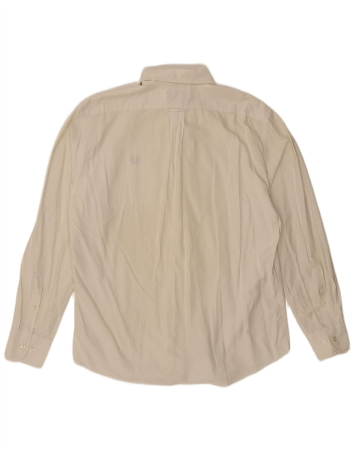Fred Perry Ανδρικό πουκάμισο 2XL από λευκό βαμβακερό
