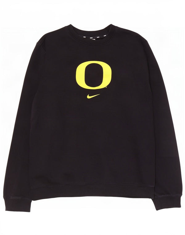Ανδρικό γραφικό φούτερ Nike Oregon Ducks, μεγάλο μαύρο βαμβακερό