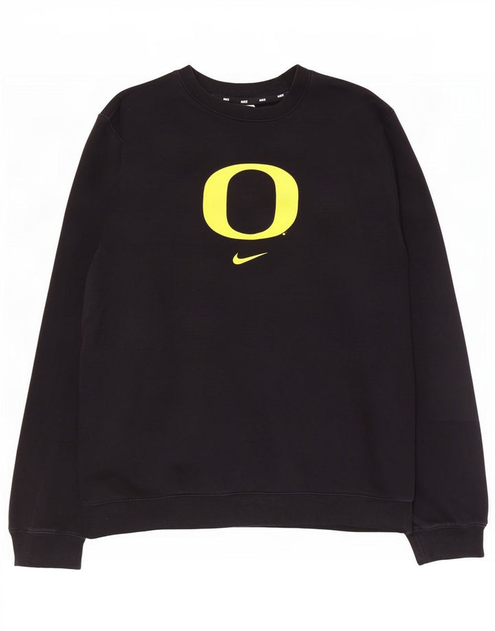 Ανδρικό γραφικό φούτερ Nike Oregon Ducks, μεγάλο μαύρο βαμβακερό