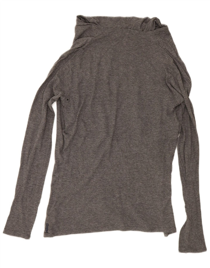 Armani Jeans Γυναικείο τοπ μακρυμάνικο EU 44 XL Γκρι βαμβακερό